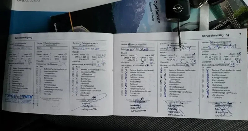 Opel Antara cena 42900 przebieg: 124000, rok produkcji 2012 z Brześć Kujawski małe 529